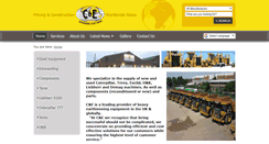 Desktop Screenshot of ceinternational.co.uk